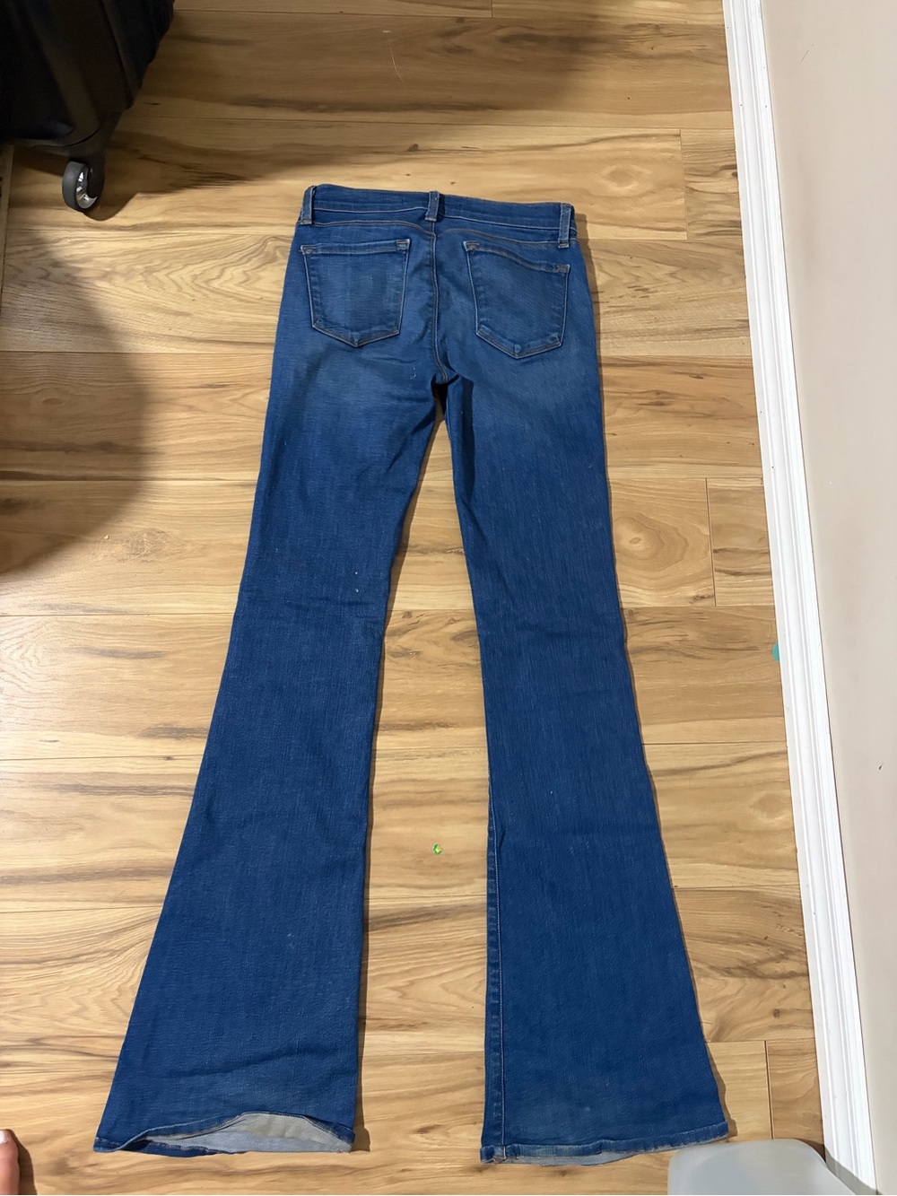 J Brand Women's Dark Blue Flare Jeans - Picture 2 of 4
